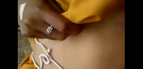  tamil girl boobs pressed hard by bf outdoors with nice tamil audio